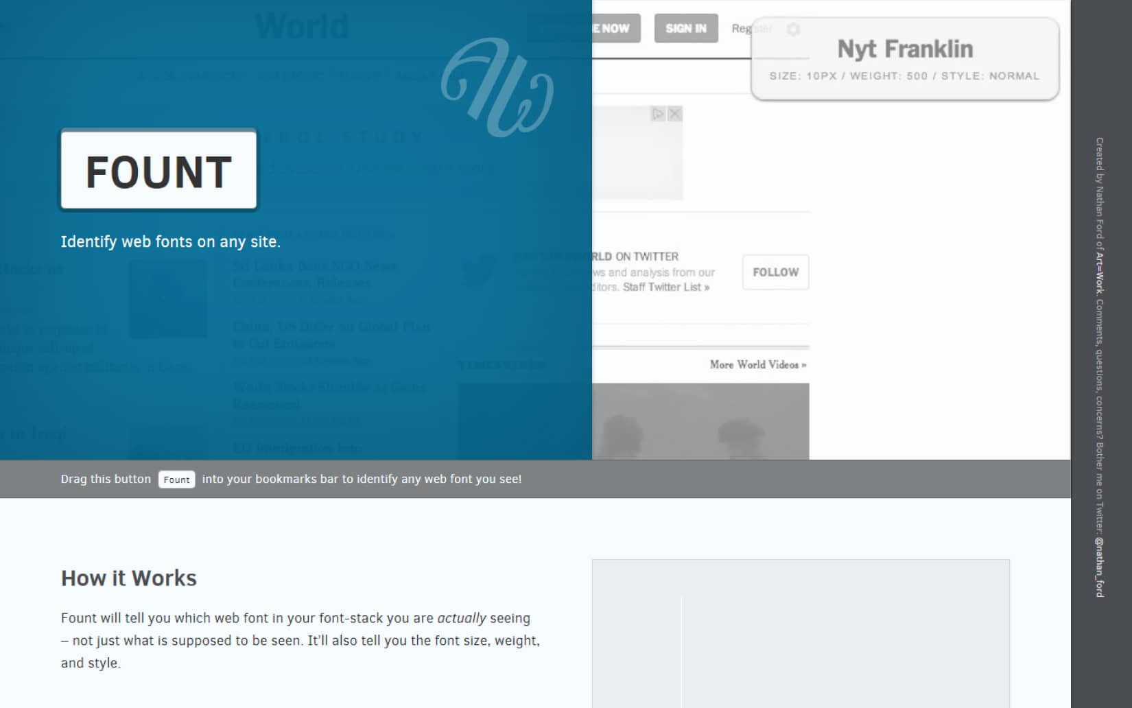 How to find any font online? How to identify a font with Fount