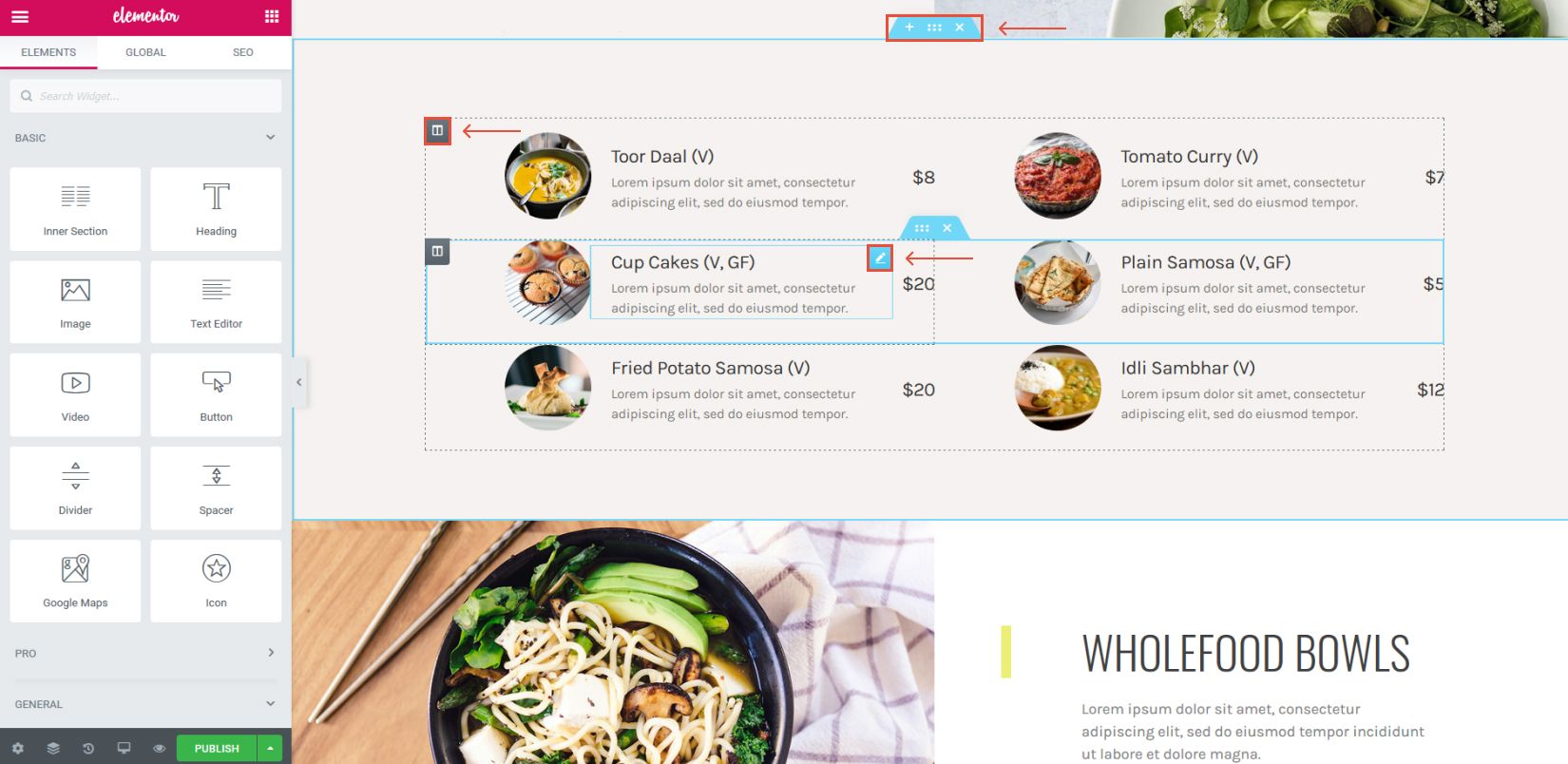 Create Website with Elementor