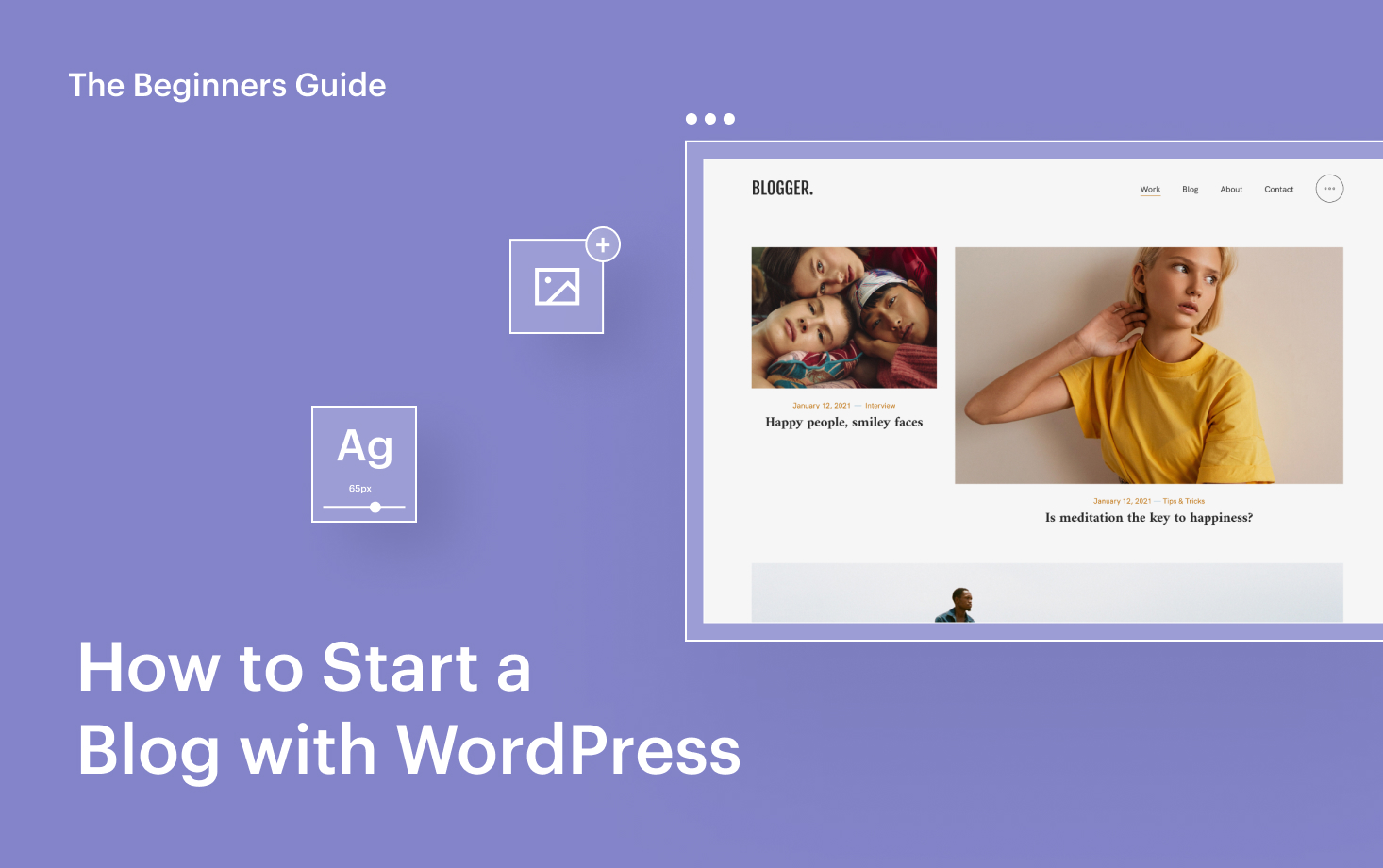 How to Start a Blog with WordPress