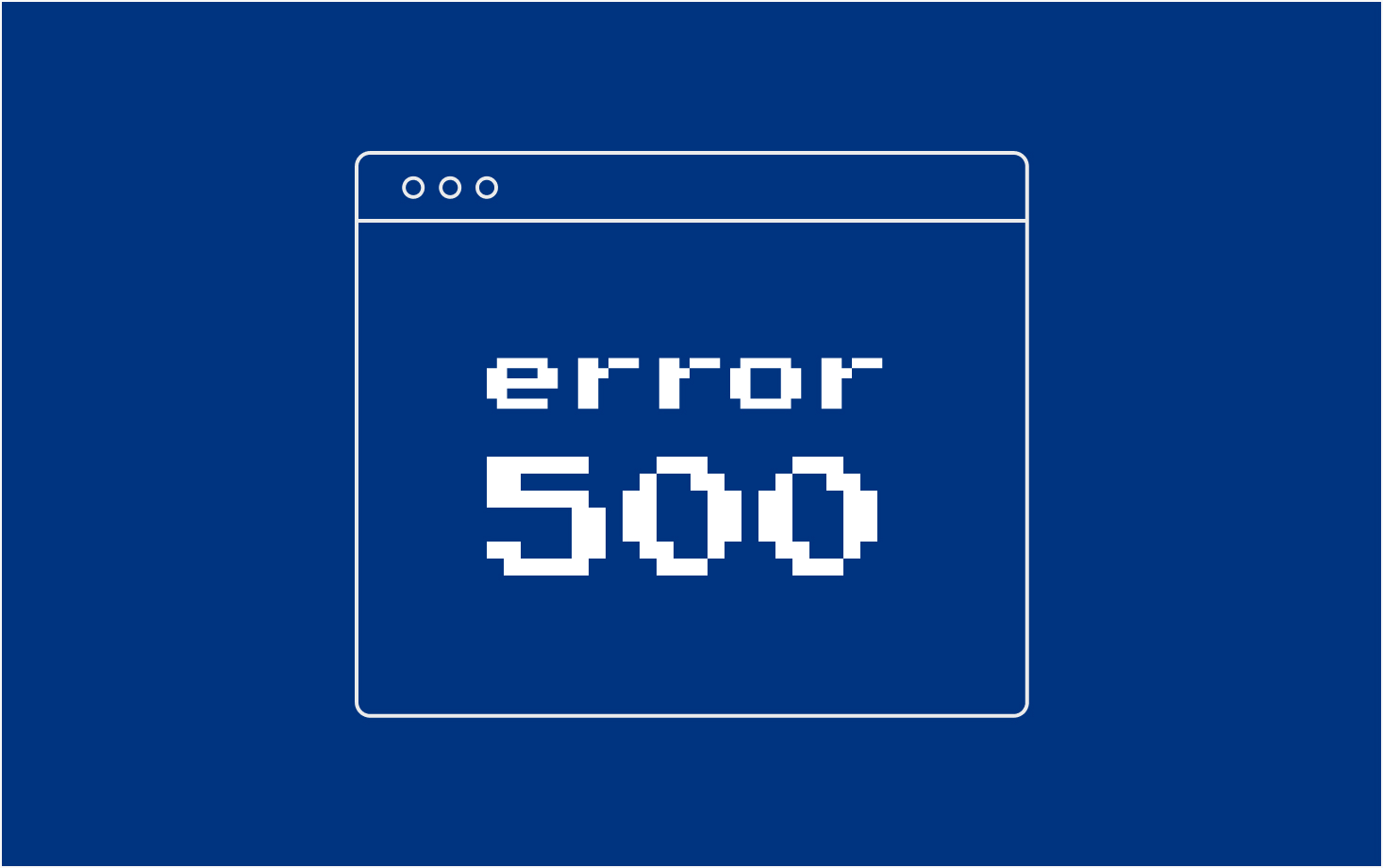 What is Error 500