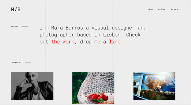 Mara Barros - Visual Designer