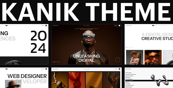 Kanik WordPress Theme Preview