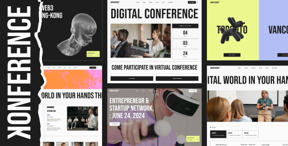 Konference WordPress Theme Preview