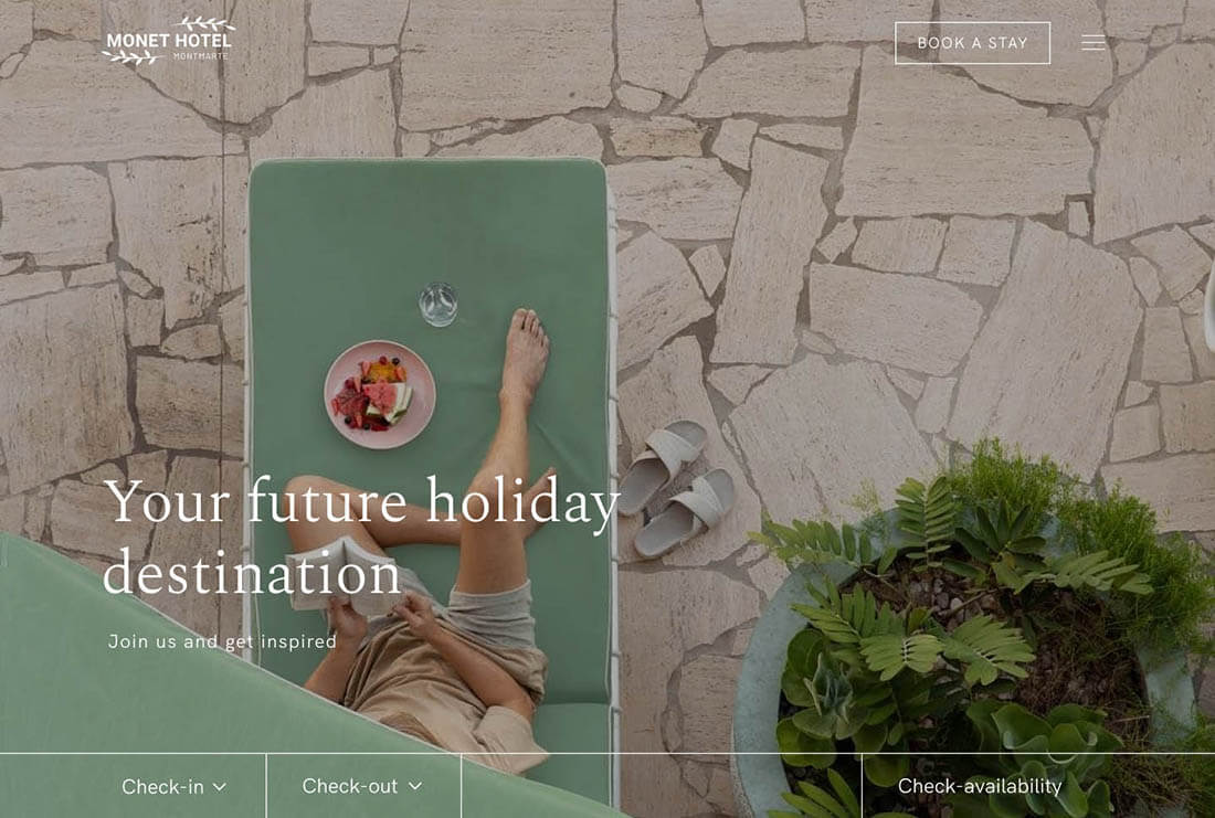 Monet Hotel - Modern Hotel Demo Site
