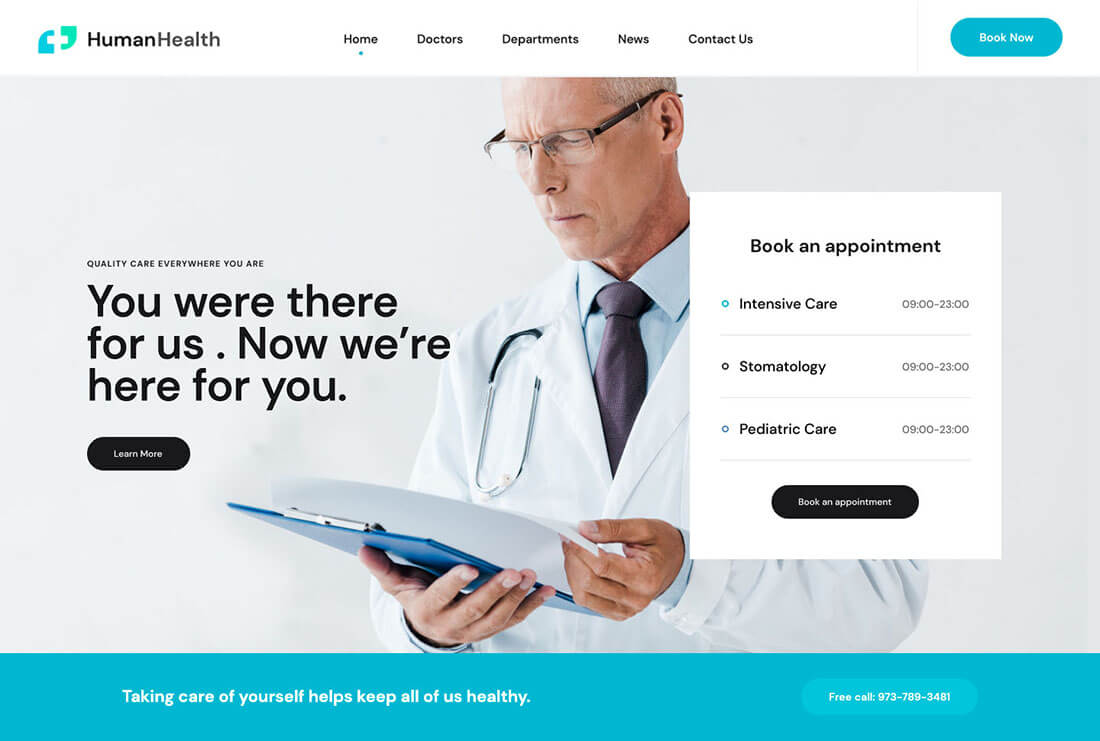 Human Health - Medical and Healthcare Site