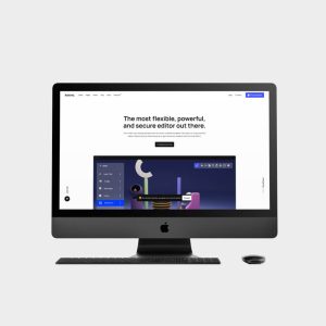 Black iMac 21.5 inch