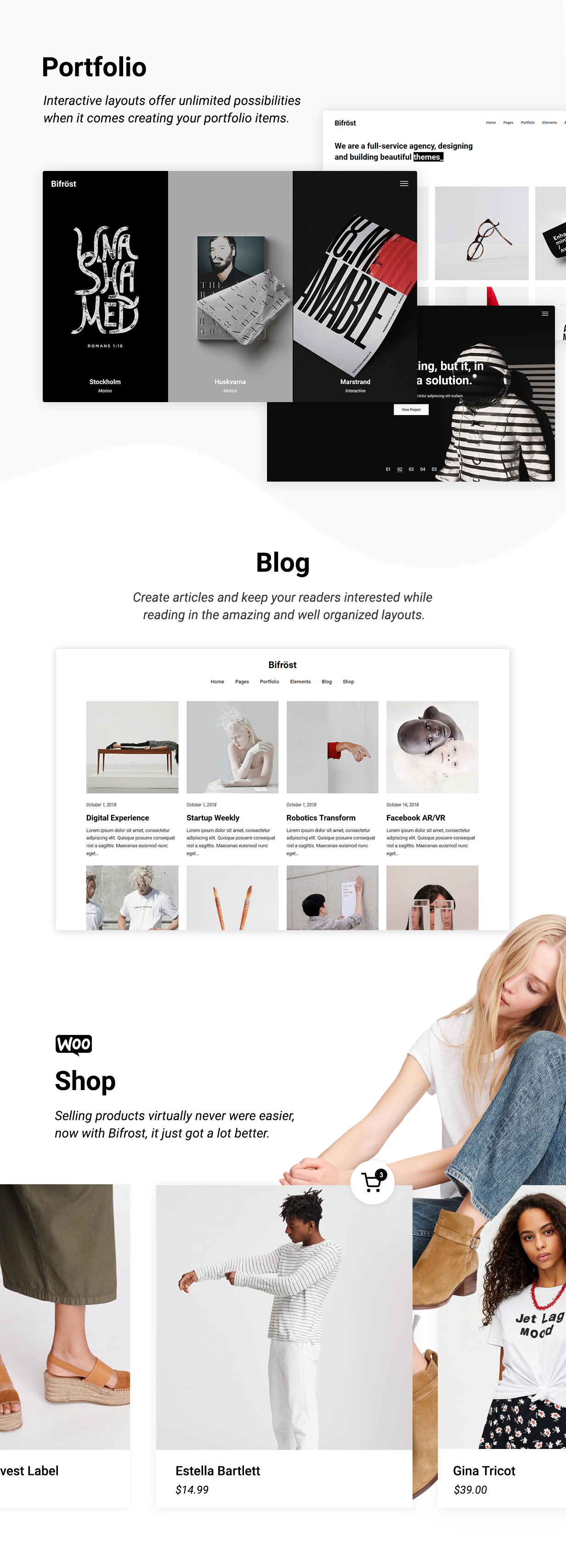 Bifrost - Simple WordPress Theme