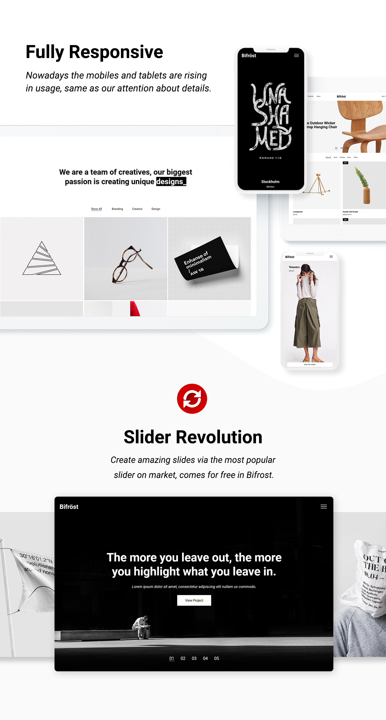 Bifrost - Simple WordPress Theme