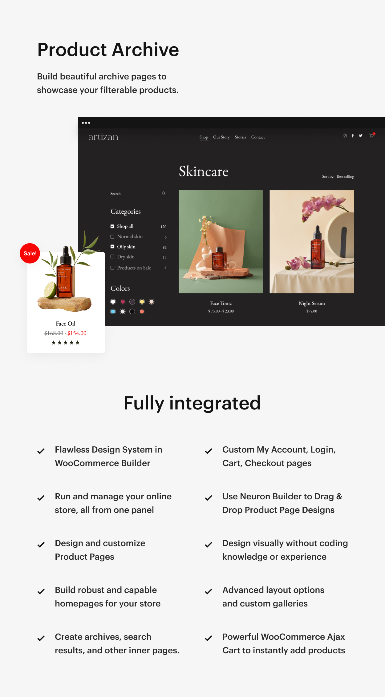 Kaon WordPress Theme - Product Archive