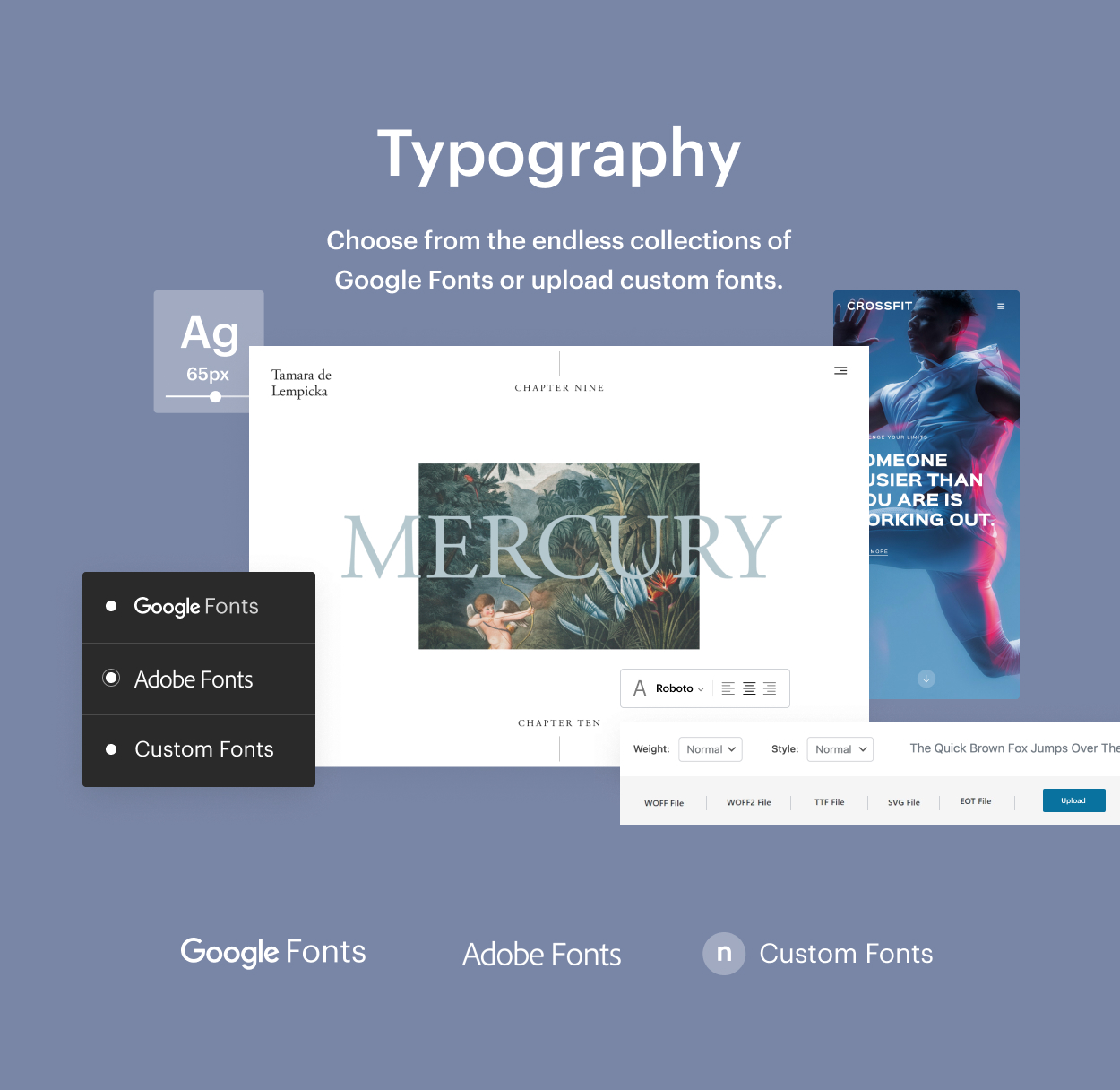 Kaon WordPress Theme - Typography