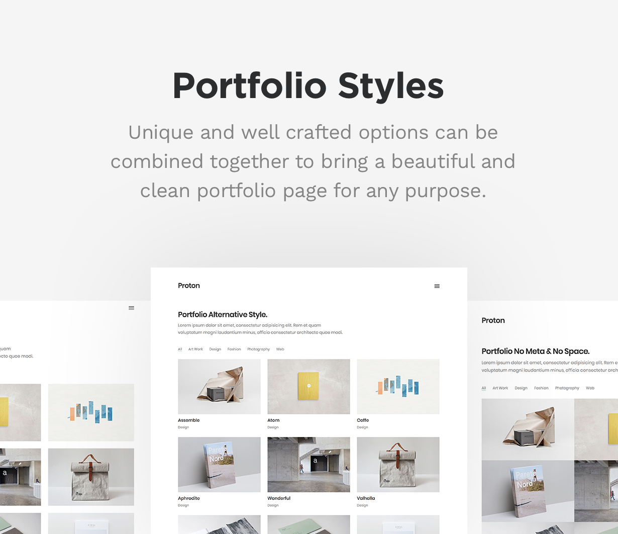 Proton - Minimal Portfolio Theme - 7