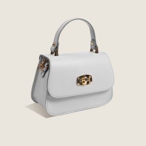 White Leather Bag