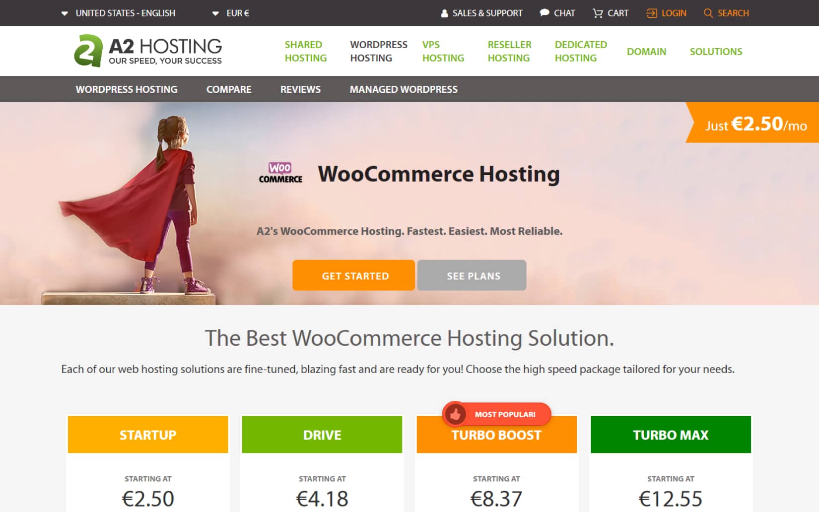 10 Best WooCommerce Hosting Compared 2020 A2 Hosting