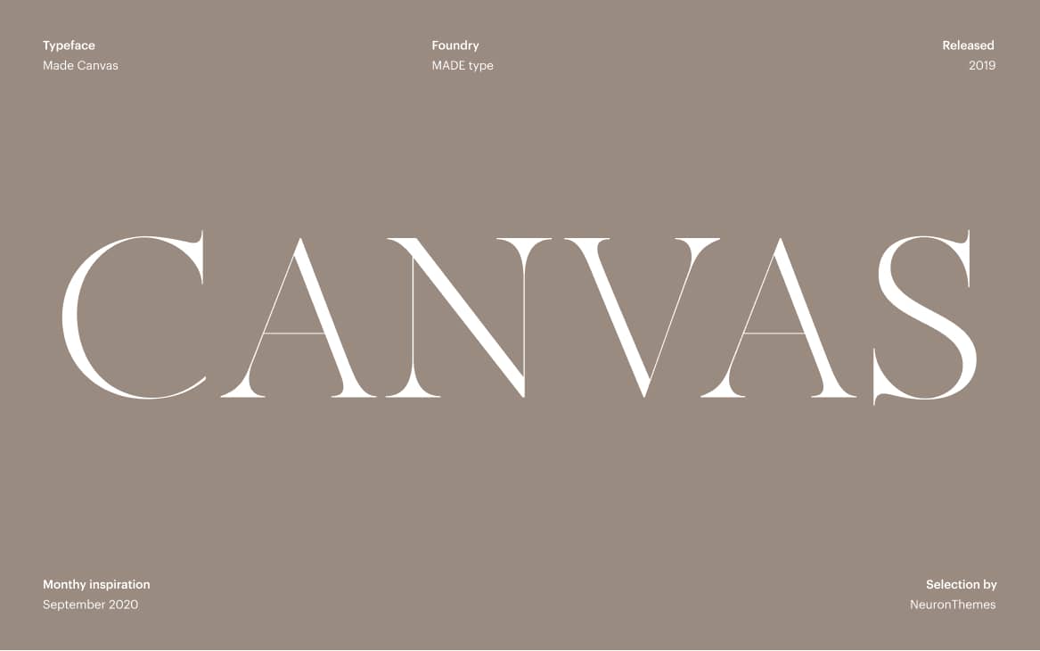 Best Free Display Fonts Made Canvas