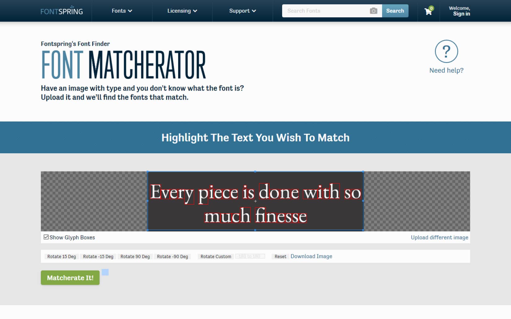 What font is this How to Identify a font 2021 Font Matcherator 2