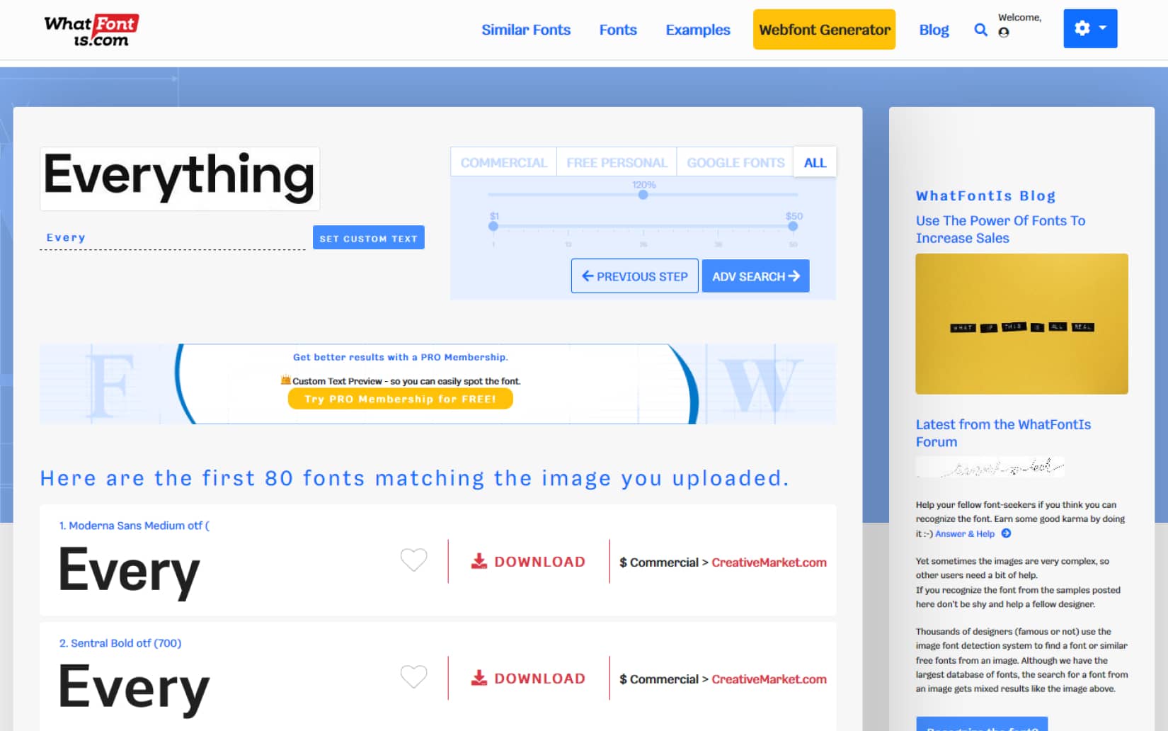 What font is this How to Identify a font 2021 WhatFont 2