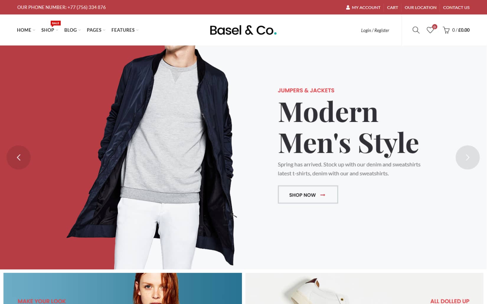 Basel Responsive eCommerce Theme