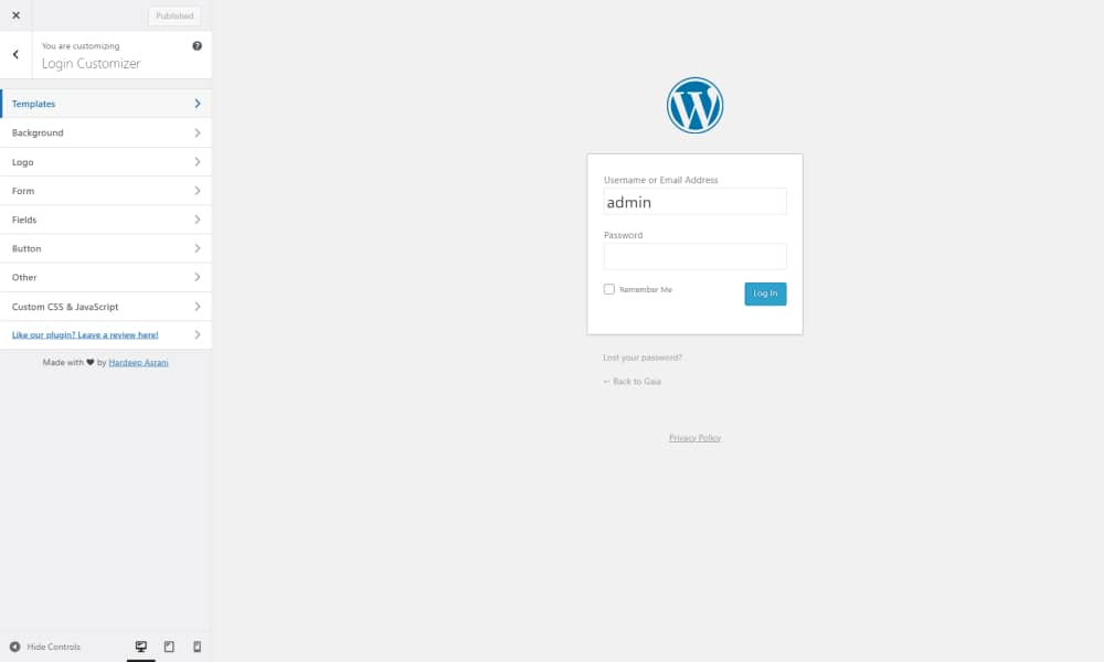 Customize the Login Page with a WordPress Plugin