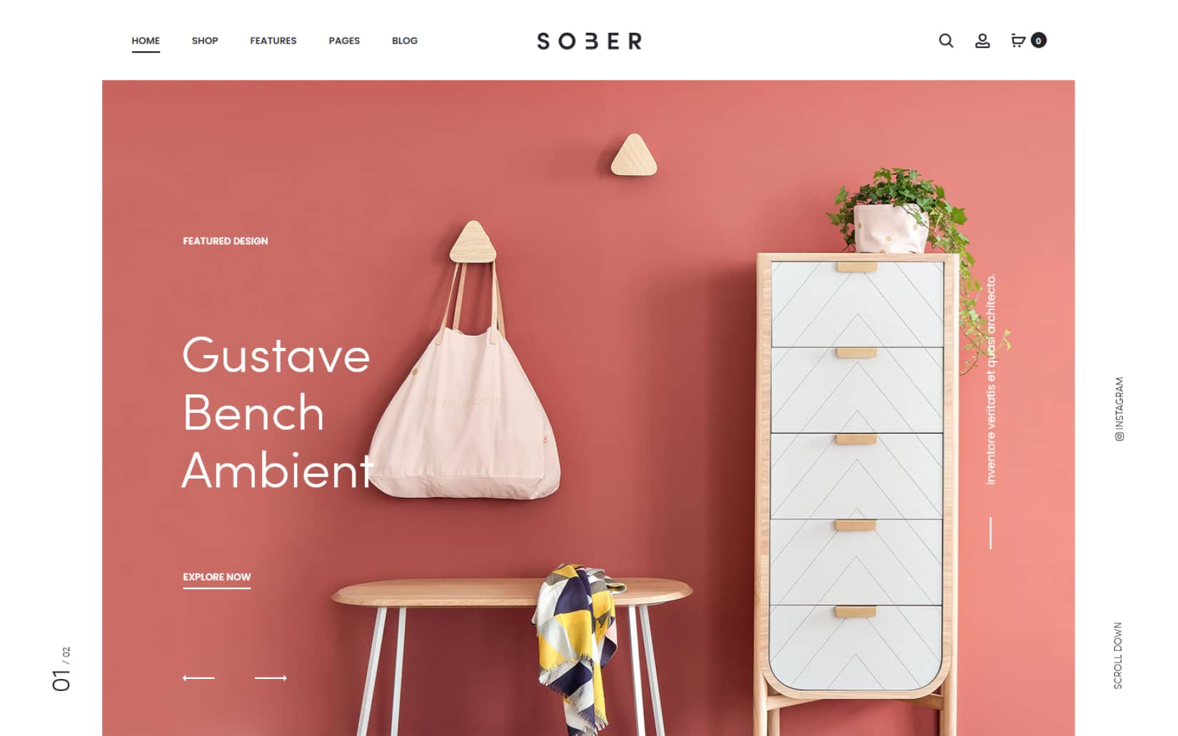 Sober WooCommerce WordPress Theme