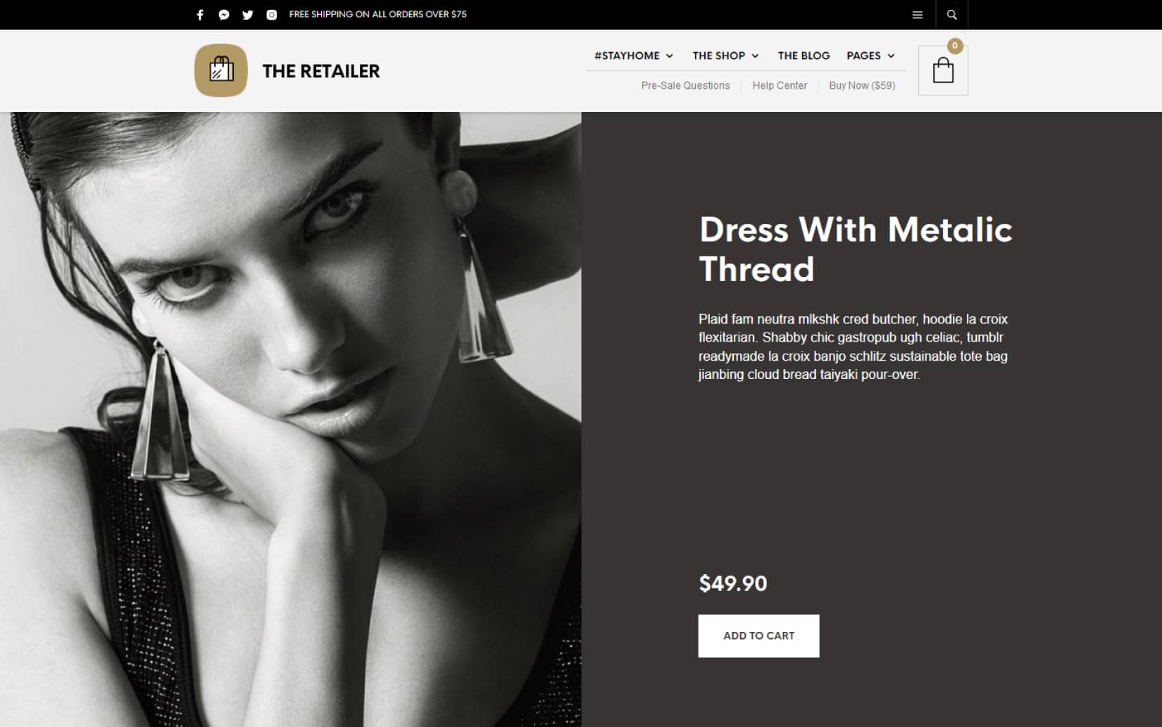 The Retailer eCommerce WordPress Theme for WooCommerce