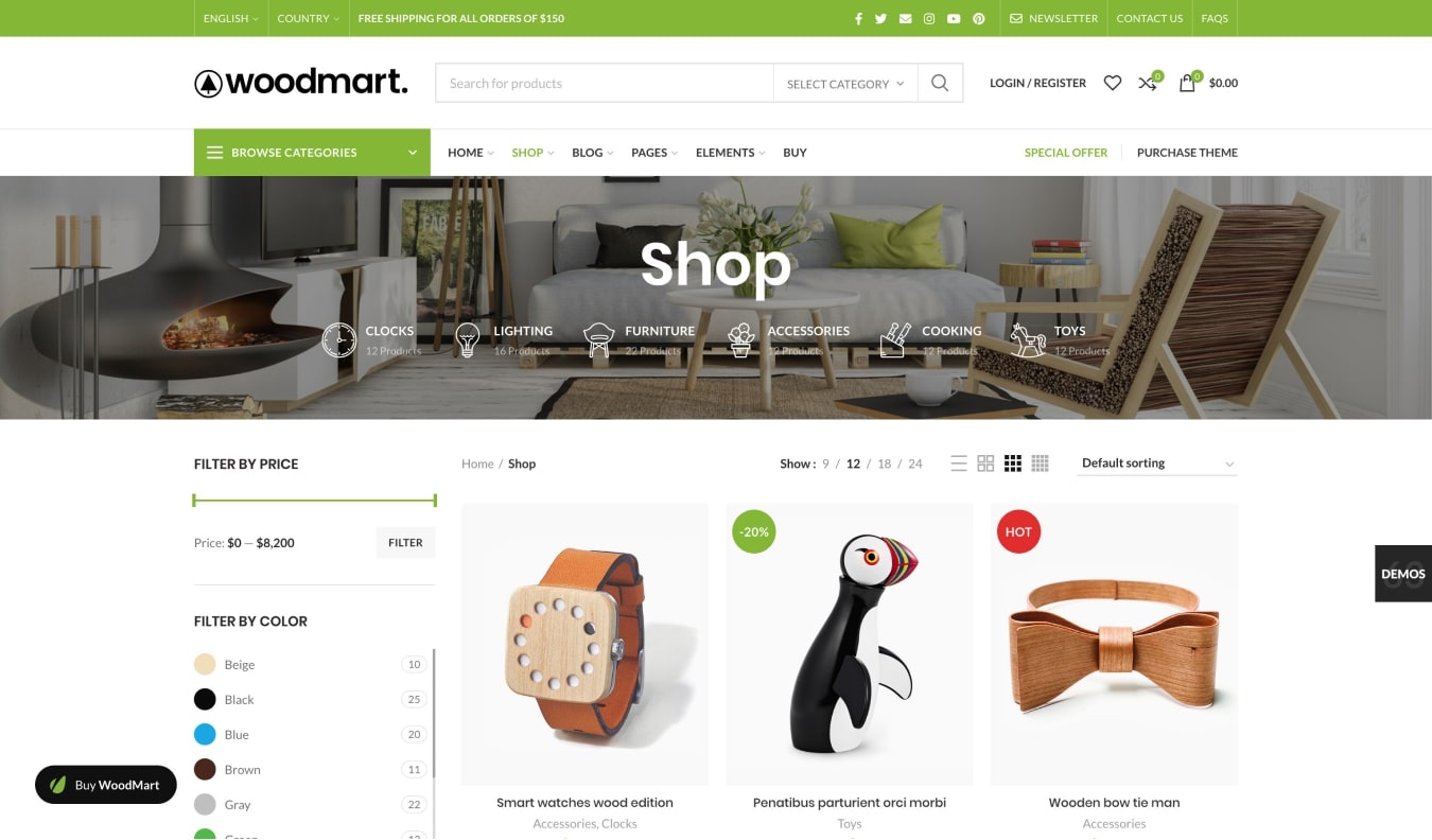 WoodMart Universal WooCommerce Theme