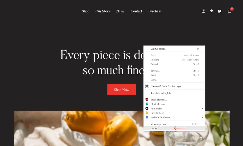 Inspect your WordPress website