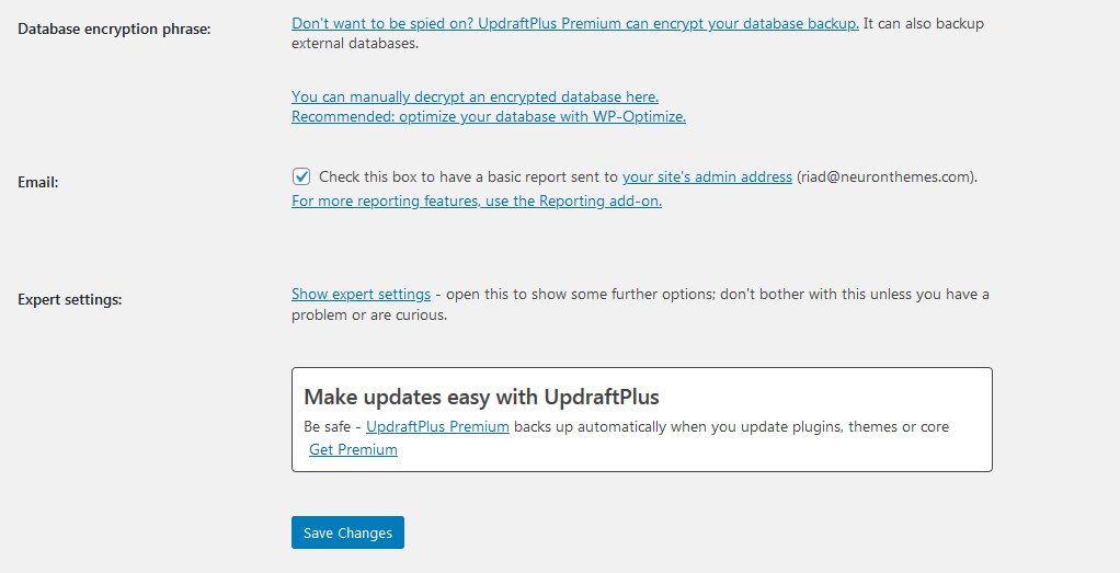 How to Backup & Restore your WordPress Website (UpdraftPlus) 4