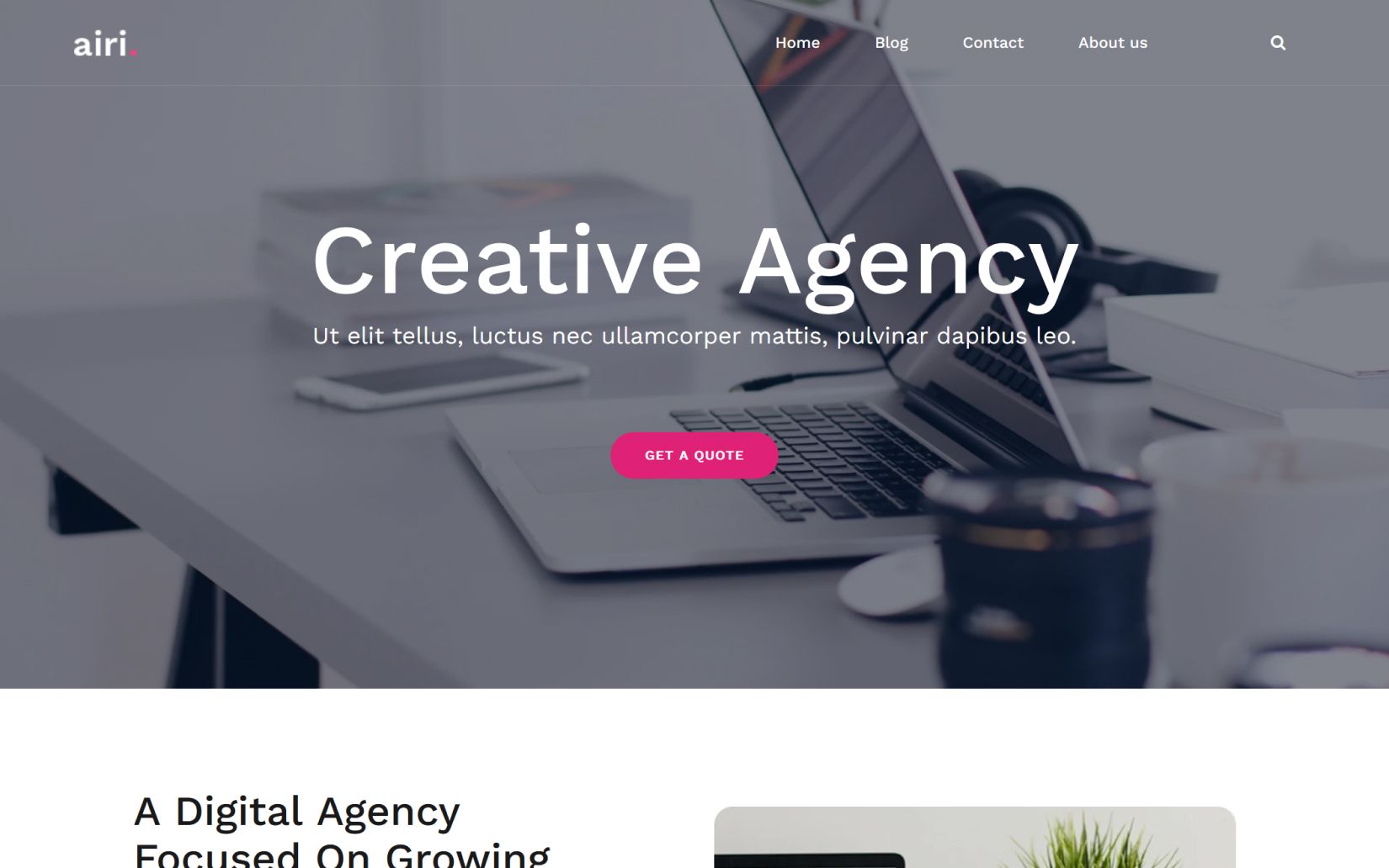 All the best portfolio WordPress theme to download for free