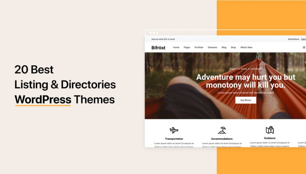 Best Directory and Listing WordPress Themes
