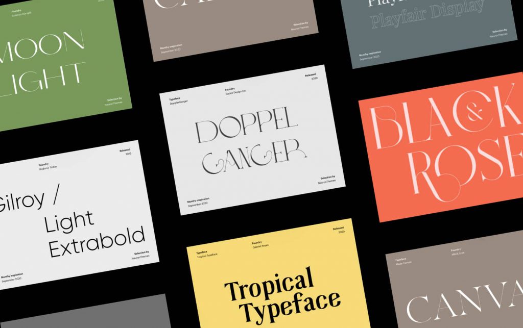 Best Display Fonts to Download for Free