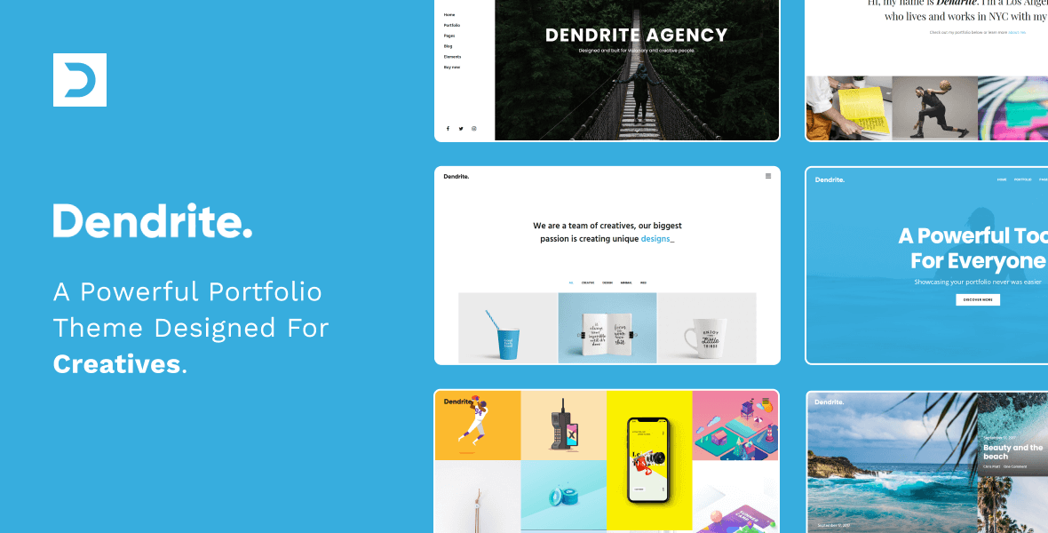 Dendrite - Creative Portfolio Theme 27