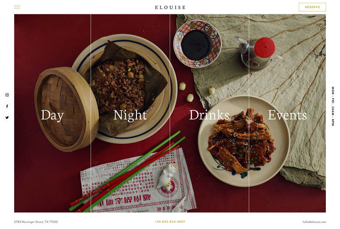 Elouise - Fancy Restaurant Demo 4