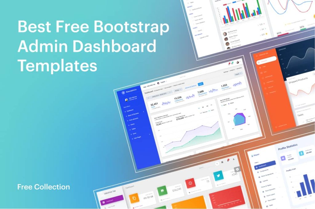 12 Best Free Bootstrap Admin Dashboard Templates | 2021 2