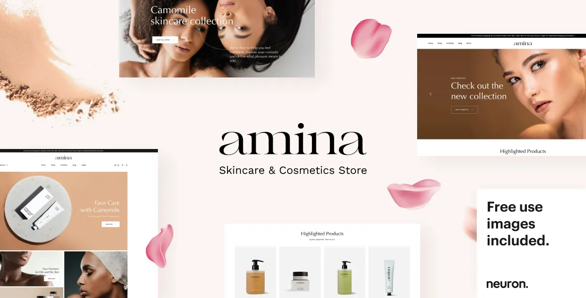 Amina — Beauty and Skin Care Shop 4