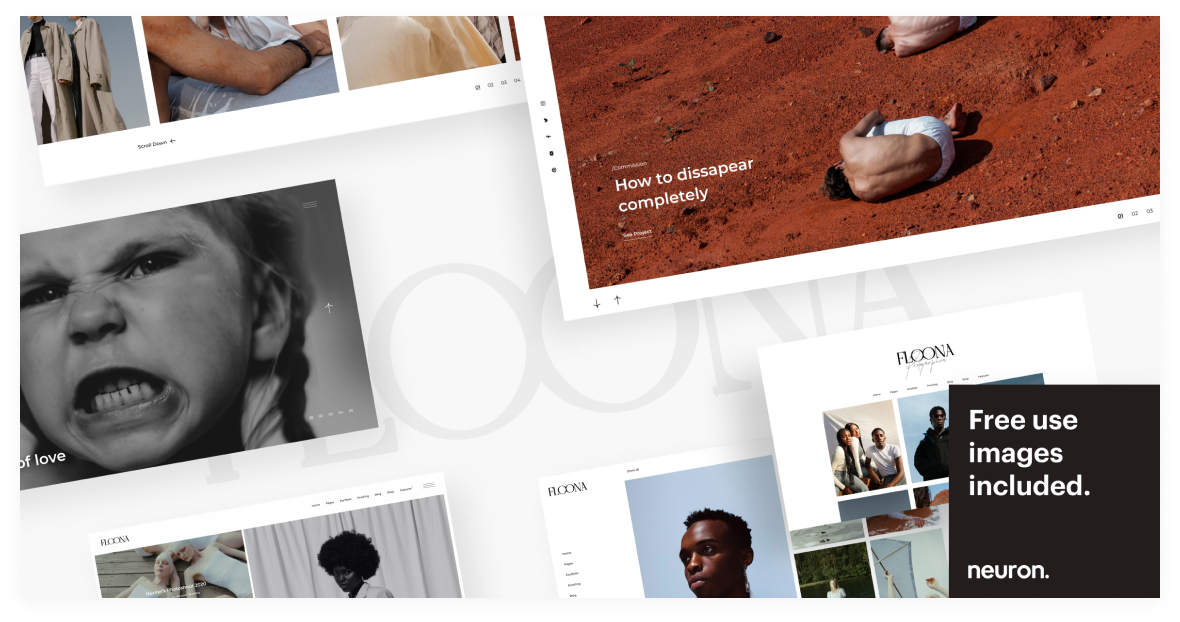 Floona - Minimal Photography Theme 21