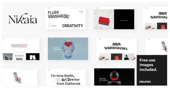 Nikaia - Minimal & Creative WordPress Theme 18