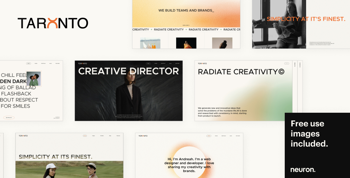 Taranto - WordPress Portfolio for Creatives 16
