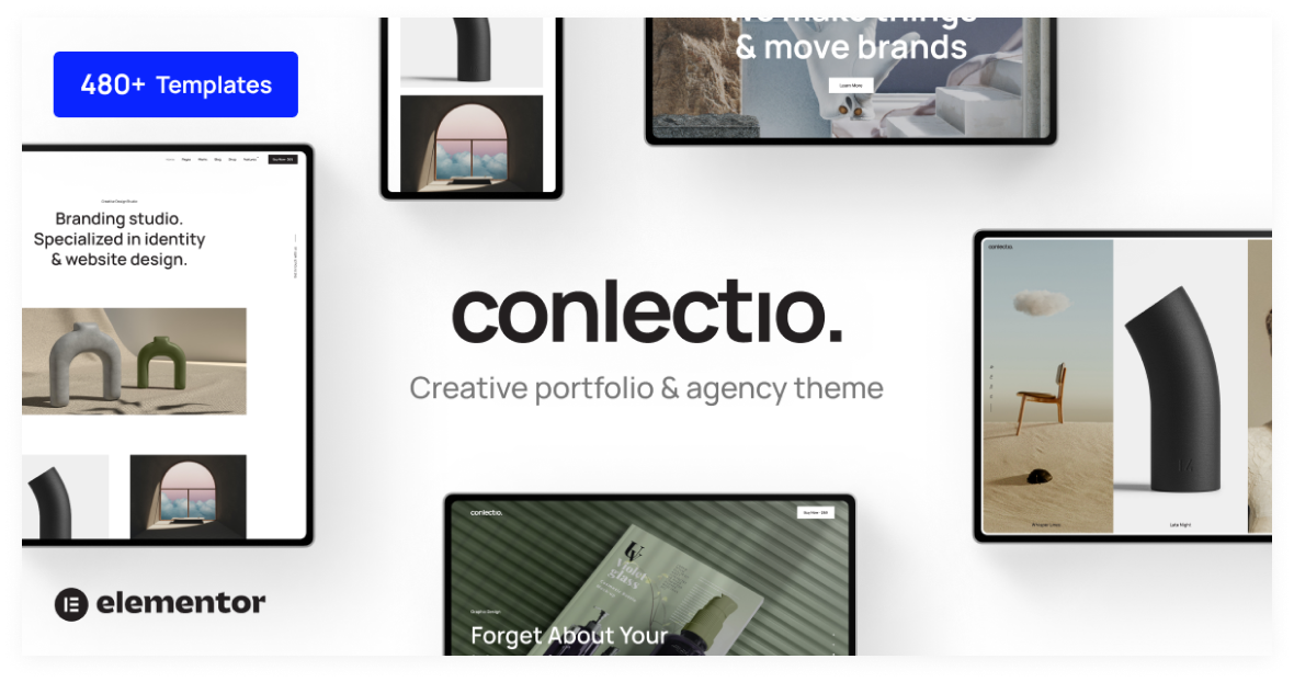 Conlectio – A Creative Mimimal Portfolio & Agency Theme 13
